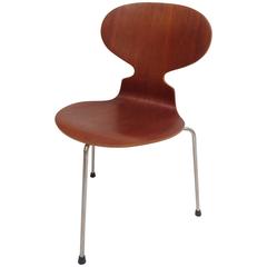 1960s Arne Jacobsen "Ant" Chair for Fritz Hansen, Denmark