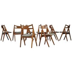 Hans Wegner CH29 Chairs Set of Eight