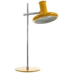 Optima 2, Sunny Yellow Table Lamp, Hans Due, Fog and Mørup, 1972