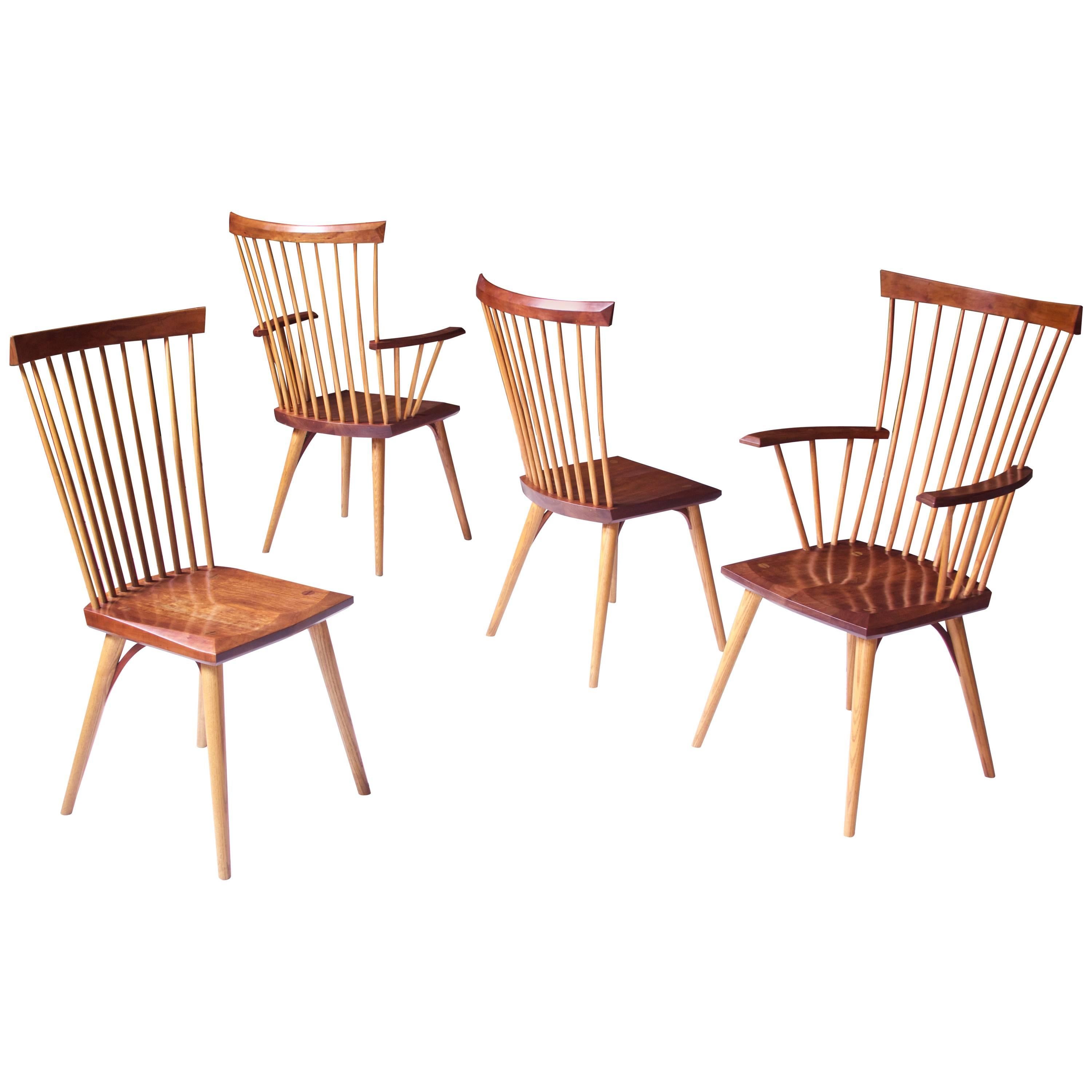 Vintage Set of Cherrywood Thomas Moser 'Eastward' Dining Chairs
