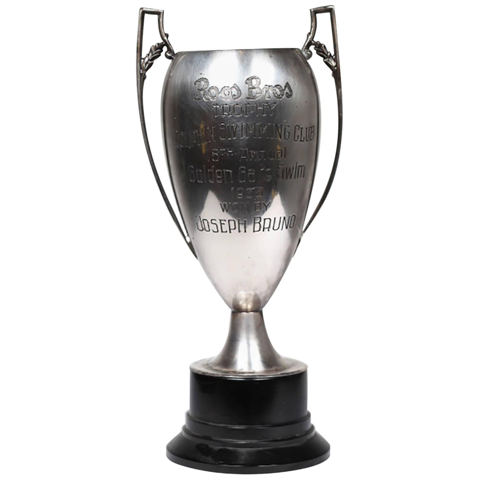 Silver Plated Trophy, circa 1935