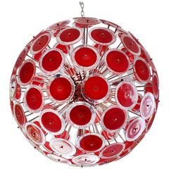 Vistosi Murano Sputnik Chandelier 1
