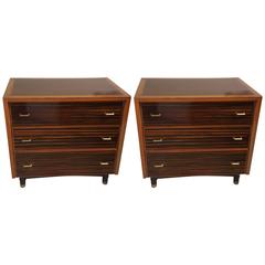 Pair of Faux-Bois Chests of Drawers