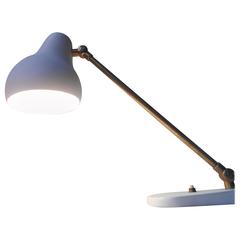 Vilhelm Lauritzen Shade and Base Adjustable Table Lamp for Louis Poulsen