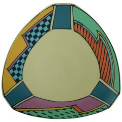 Retro Dorothy Hafner Designed Rosenthal China Flash Pattern Salad or Dessert Plate