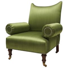 Vintage Lounge Chair Designed in the Regency Taste 12