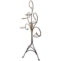Salterini Wrought Iron Plant Stand 6