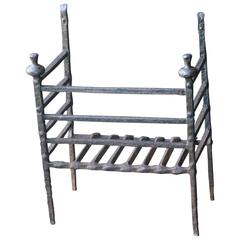17th-18th Century French Fire Grate, Fireplace Grate