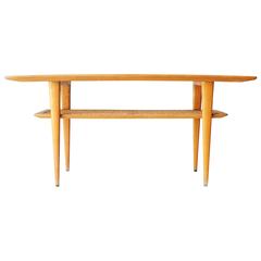Oak Centre Table with Porcelain Top