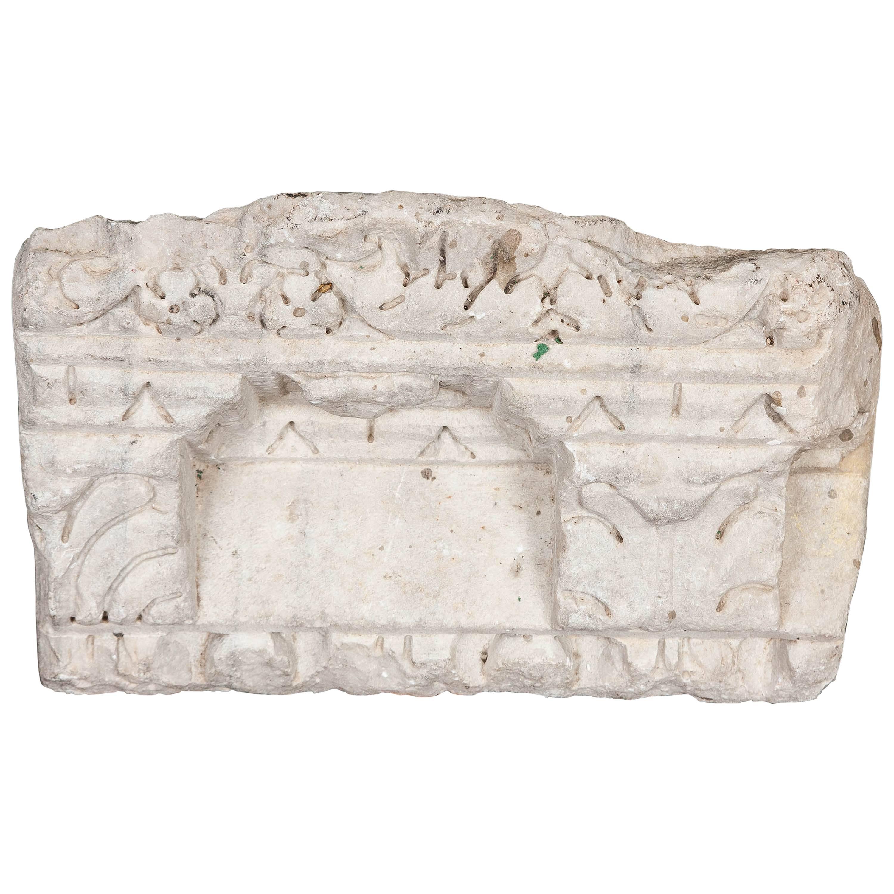 Piece of Roman Stone Cornicing, circa 200 BC For Sale