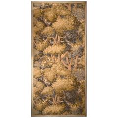 Antique Framed Tapestry Panel