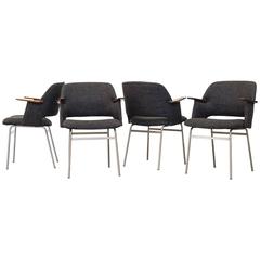 Set of Four Cees Braakman for Pastoe Armchairs