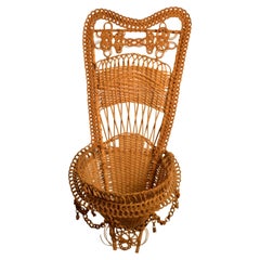 Antique 20th Century, Wicker Work Basket