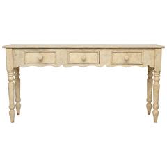 Painted English Console Table, circa 1900