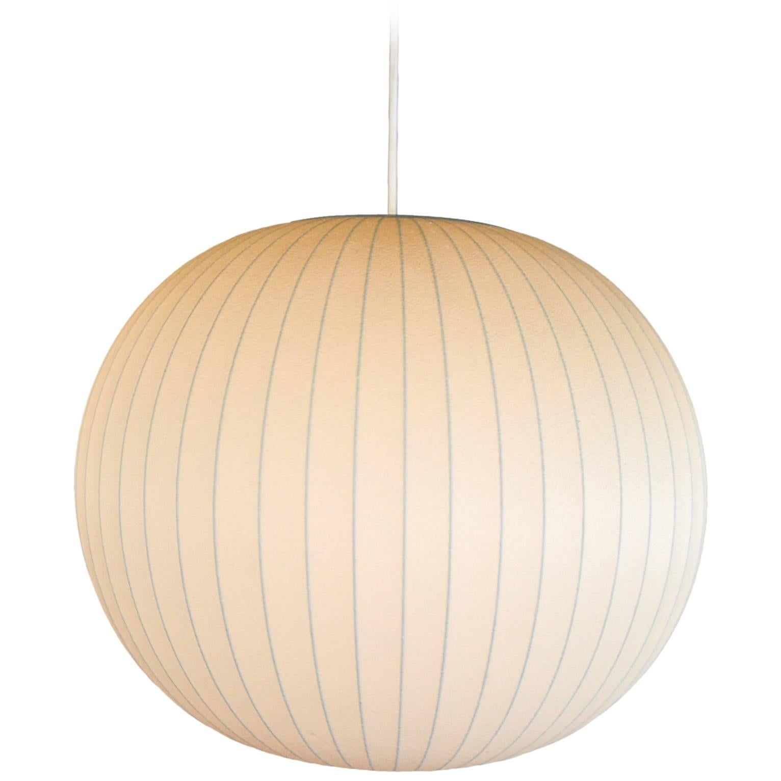 Lampe à bulles originale George Nelson 'Ball Pendant'