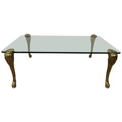 P. E. Guerin Style Gilt Bronze Coffee Table 2