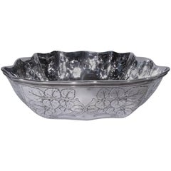 Beautiful Edwardian Sterling Silver Bowl by Tiffany
