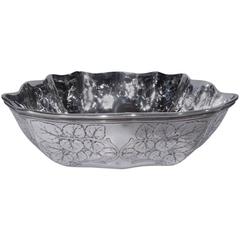 Beautiful Edwardian Sterling Silver Bowl by Tiffany 8