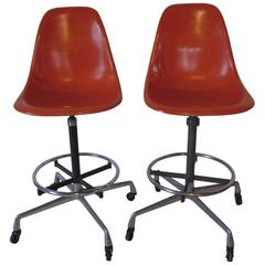 Eames Architectural Industrial Stools