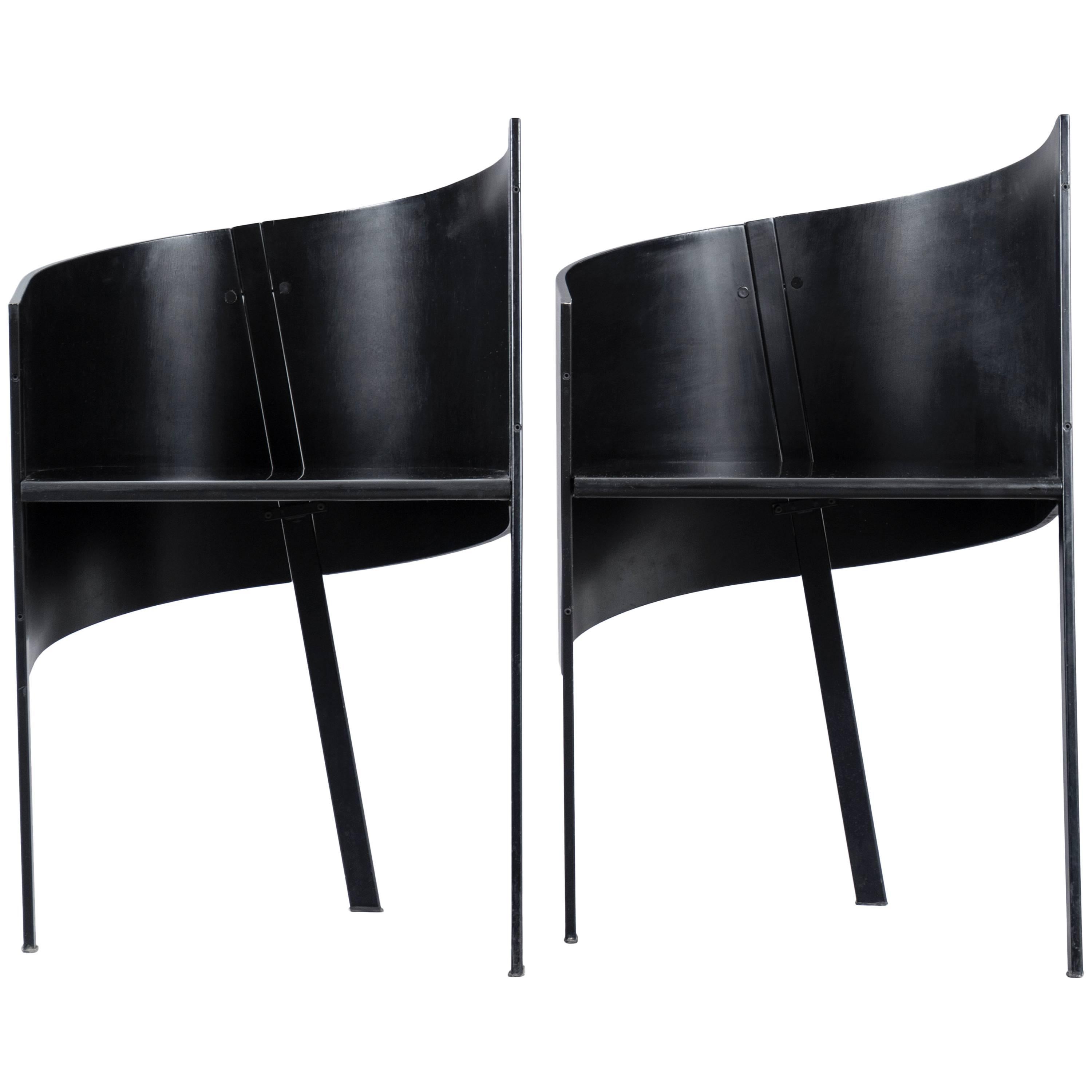 Paolo Pallucco Pair of Occasional Chairs