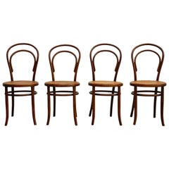 Set of Four Chairs by Fischel, circa 1910