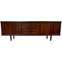 Spectacular, 1950 Rosewood Credenza by H.W. Klein for Bramin