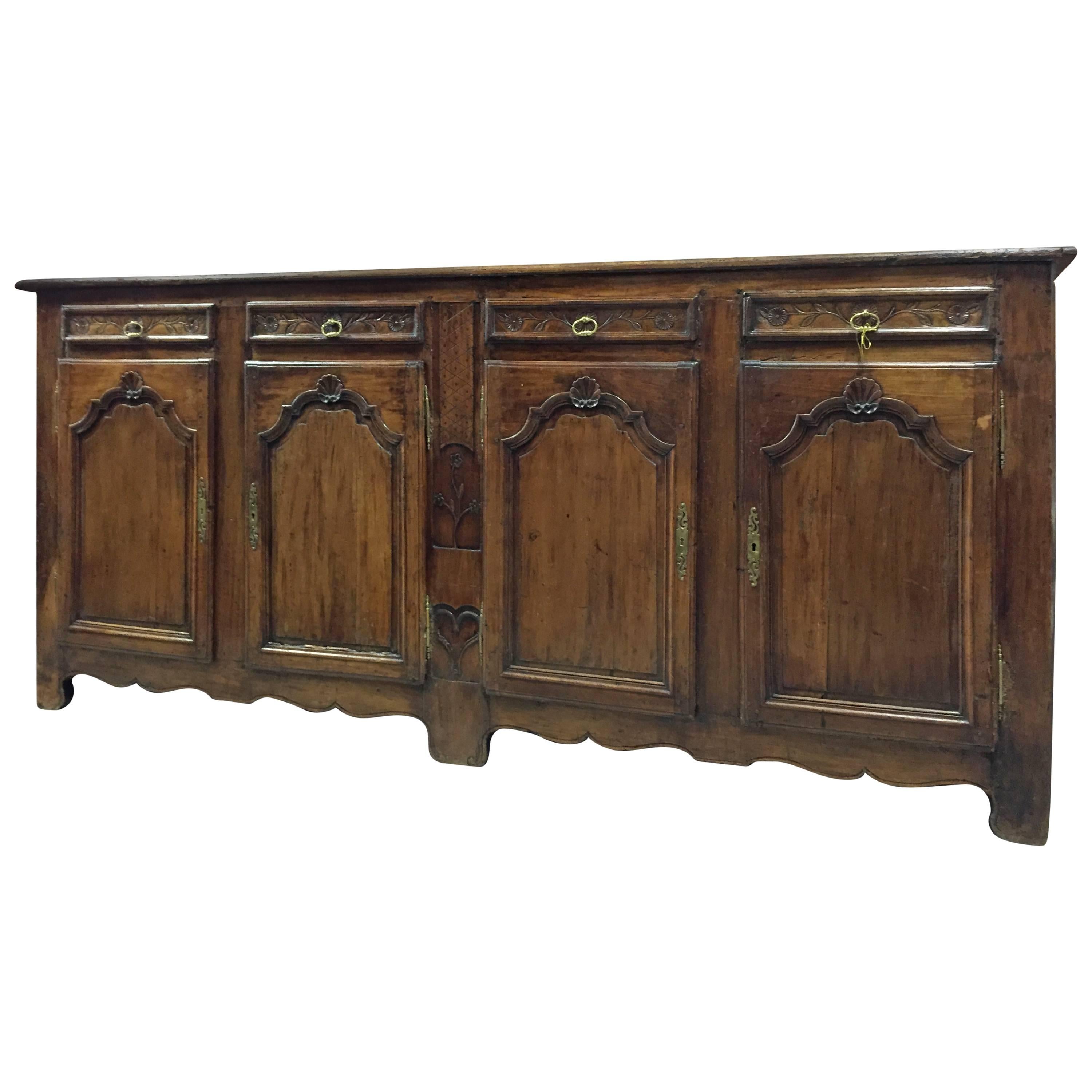 Long 19th Century Country French Cherry Enfilade from France