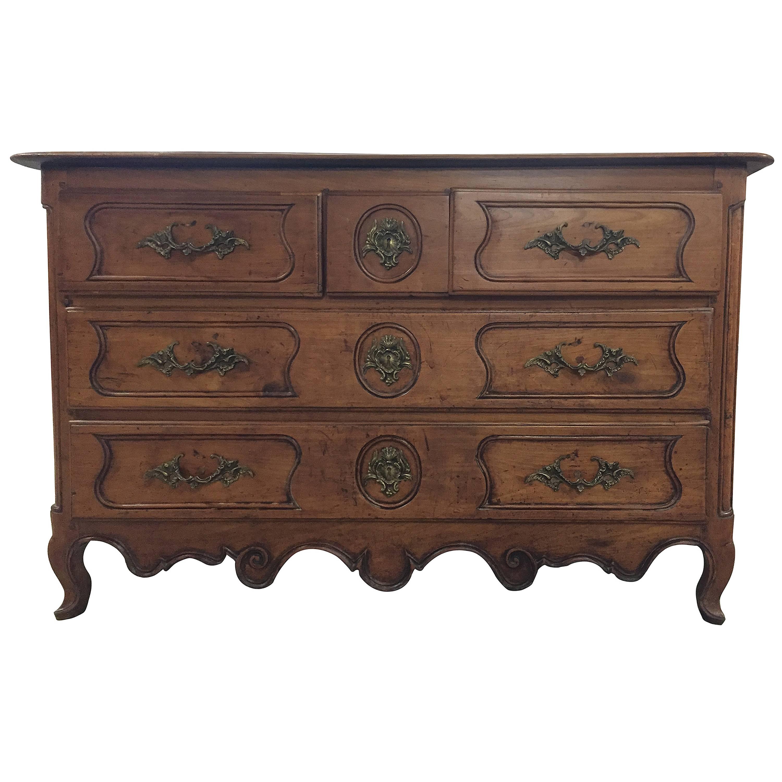 French Cherrywood Commode, circa 1880