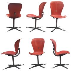 Set of Six Gideon Kramer "Ion" Chairs