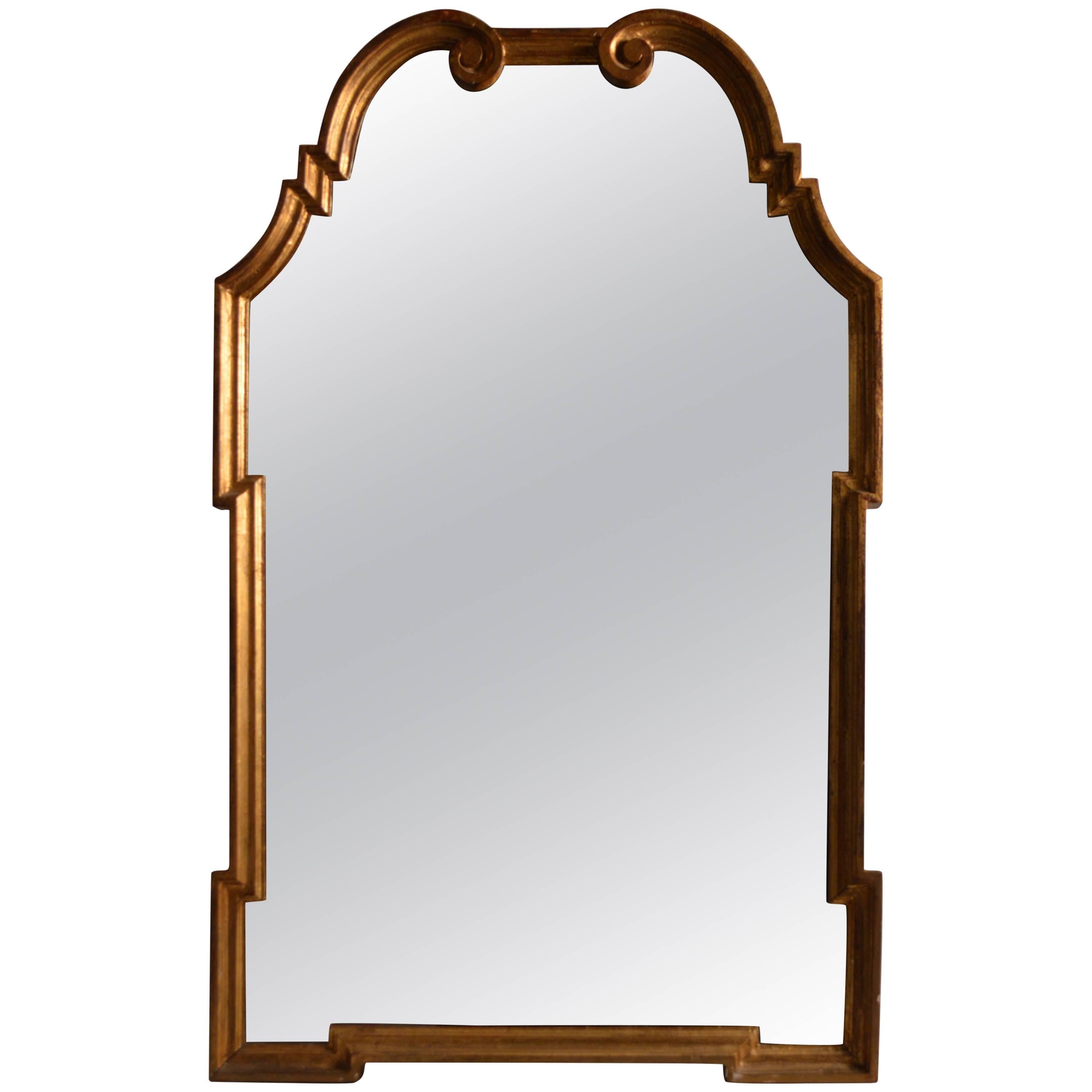 Labarge Queen Anne Style Gilt Mirror