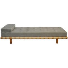 T.H. Robsjohn-Gibbings Strapped Frame Daybed 10