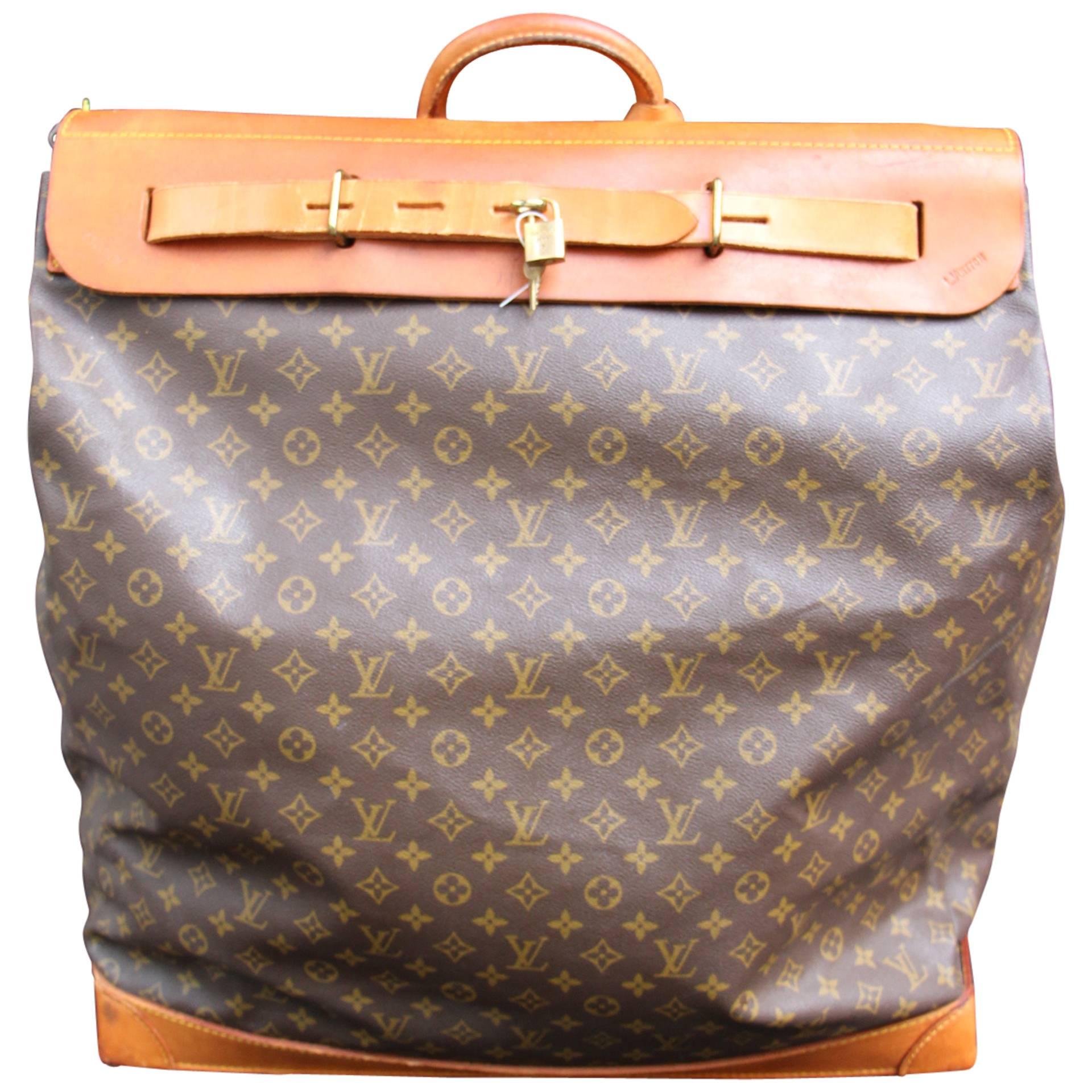 Large Louis Vuitton Steamer Bag