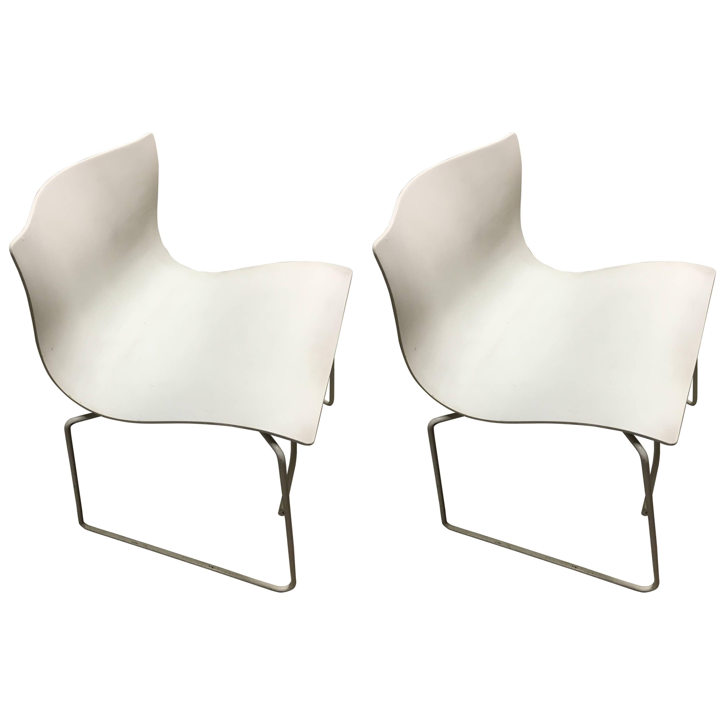 Pair of Knoll Handkerchief Chairs