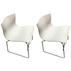 Pair of Knoll Handkerchief Chairs 7