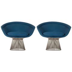 Pair of Warren Platner Lounge Chairs 2