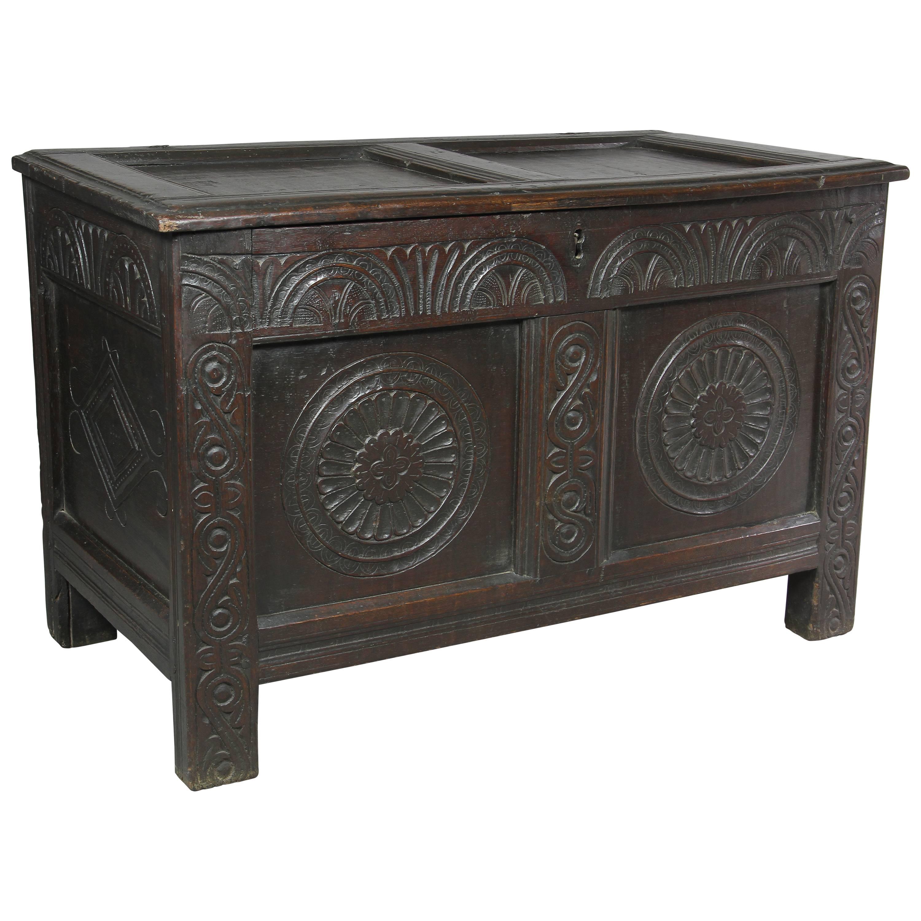 Jacobean Oak Coffer