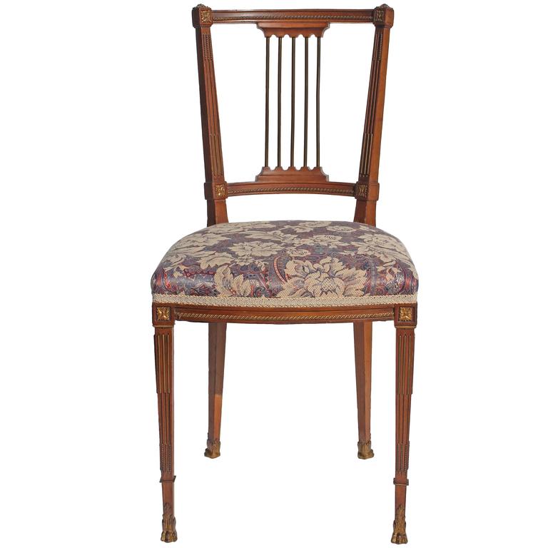 French Side Chair For Sale at 1stDibs