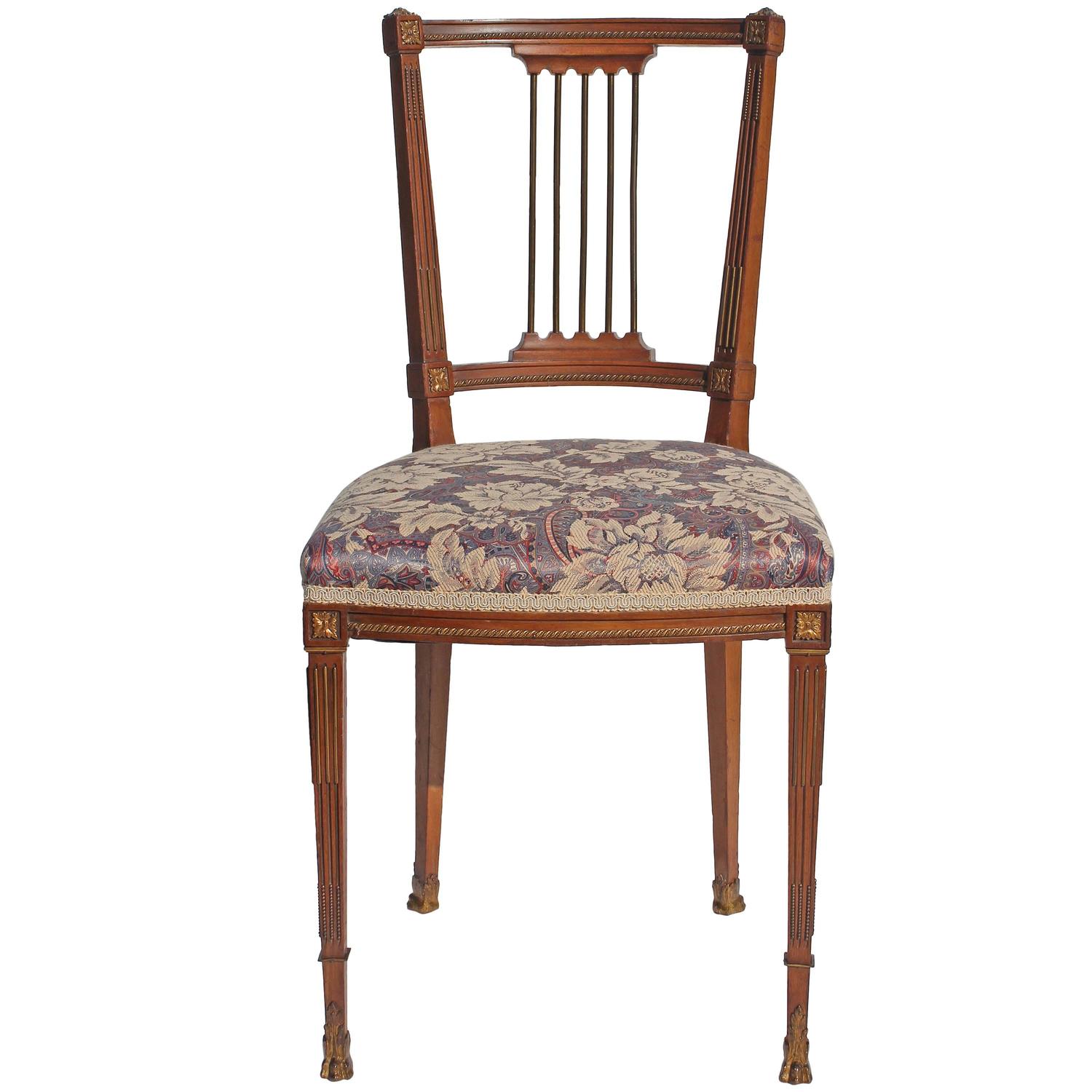 French Side Chair For Sale at 1stdibs