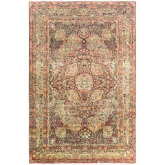 Antique Persian Kermanshah Carpet, 6'10" x 10'2"