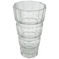 Josef Hoffmann Designed Crystal Glass Vase 6