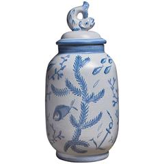 Eva Jancke-Bjork Ceramic Vase for Bo Fajans, Sweden, 1940s