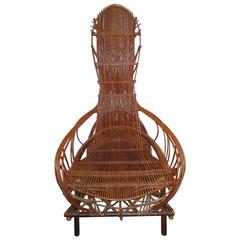 Clifton Monteith Twisted Willow Armchair