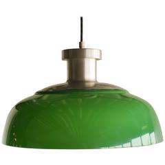 Green Pendant Lamp 4017 Designed by Achille Castiglioni for Kartell 6