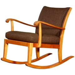 Axel Larsson, 1950s Rocking Chair