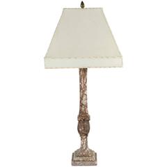 Italian Marble Table Lamp, circa 1920s 7