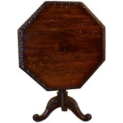 Antique 19th Century English Tilt-Top Table