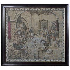 Very Fine Late 17th Century Allegorical Flemish Renaissance Baroque Tapestry