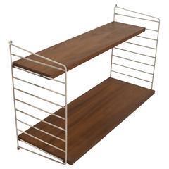 Mid-Century Teak 'Ladder Shelf' by Nils Strinning for AB Sweden String Design