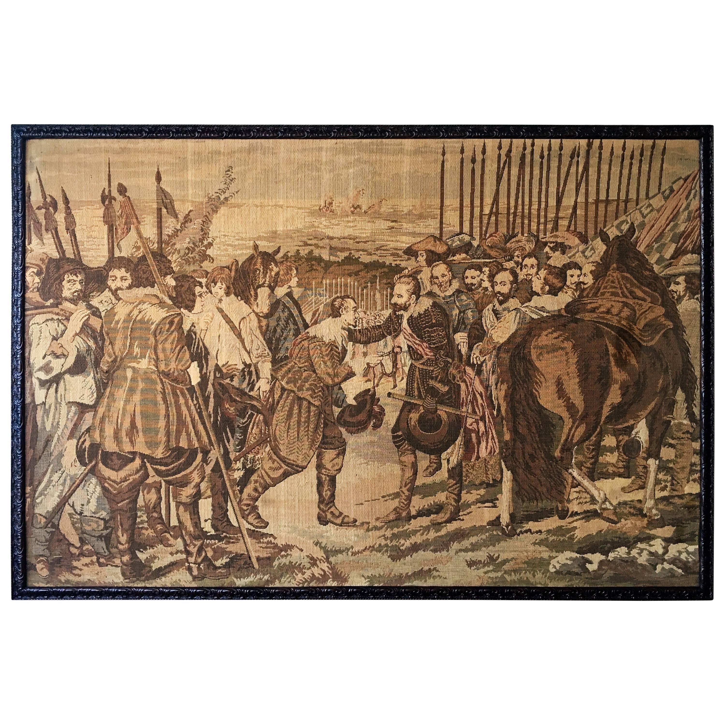 Large French 19th Century Tapestry