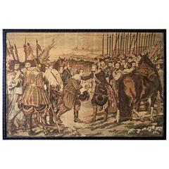 Large French 19th Century Tapestry 12